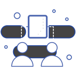 Low Code - Automate Business Processes - Hierarchical Assignments Icon